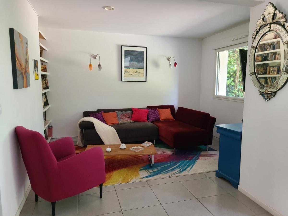 Ferienwohnung Chez Nous Dans Notre Petit Jardin Montpellier Exterior foto